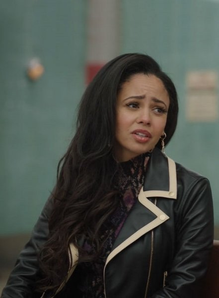 (image for) Vanessa Morgan Riverdale Leather Jacket