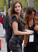 (image for) Barbara Palvin Leather Pants
