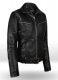 Thick Black Rachel G I Joe The Rise of Cobra Leather Jacket