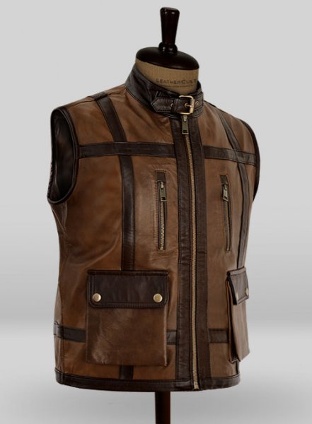 (image for) Leather Vest # 352