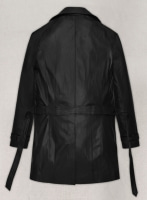(image for) Renee Zellweger Leather Long Coat