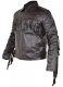 Leather Fringe Jacket #1007