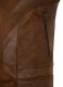 Spanish Brown Ryan Reynolds Blade Trinity Leather Jacket