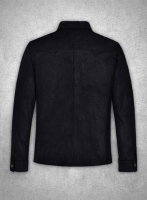 (image for) Light Weight Unlined Deep Blue Leather Shirt