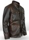 Rubbed Dark Brown Jensen Ross Supernatural 7 Leather Jacket