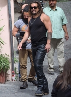 (image for) Jason Momoa Leather Pants