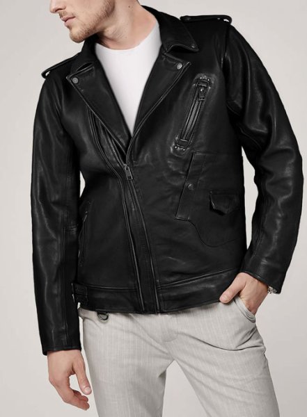 (image for) Falcon Black Rider Leather Jacket