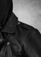 Hooded Flight Leather Jacket