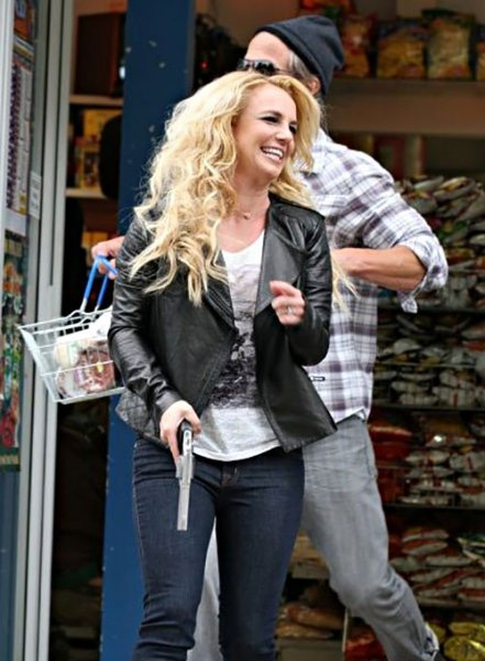 (image for) Britney Spears Leather Jacket