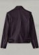 Purple Hilary Duff Leather Jacket #3
