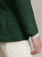 (image for) Timber Green Suede Leather Blazer