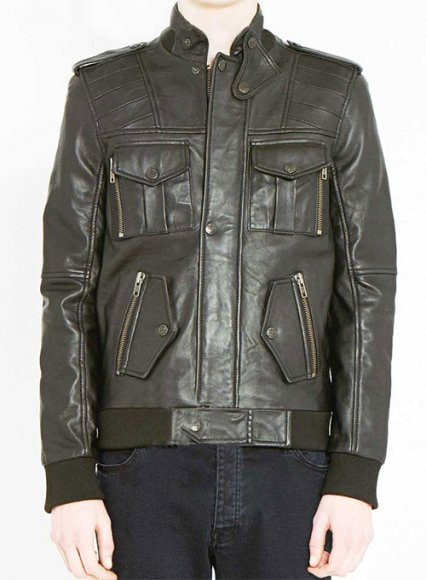 Leather Jacket # 618