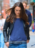 (image for) Keira Knightley Leather Jacket #1
