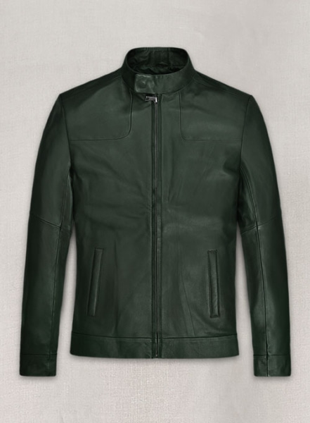 (image for) Soft Deep Olive Tom Cruise Fallout Leather Jacket