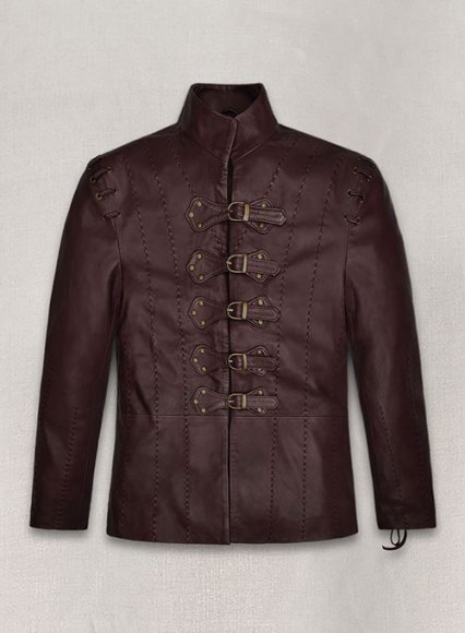 Wine Jaime Lannister GOT Leather Jacket