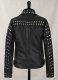 Studded Moto Leather Jacket