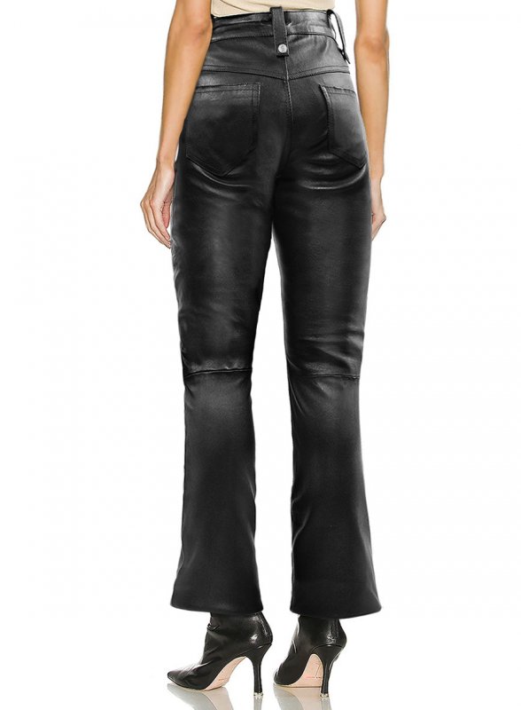 (image for) Bella Thorne Leather Pants - Click Image to Close