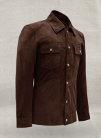 (image for) Brown Frodo Suede Leather Jacket