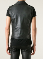 (image for) Leather Biker Vest # 342