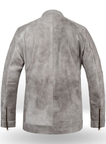 (image for) Harbor Gray Leather Jacket # 656