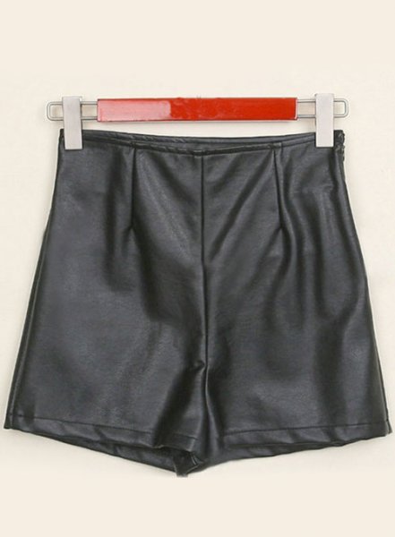 Leather Cargo Shorts Style # 379