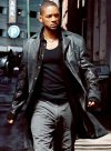 Will Smith I Robot Leather Long Coat