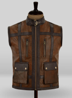 (image for) Leather Vest # 352