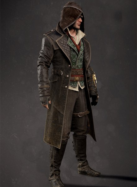 (image for) Assassin\'s Creed Jacob Frye Leather Long Coat