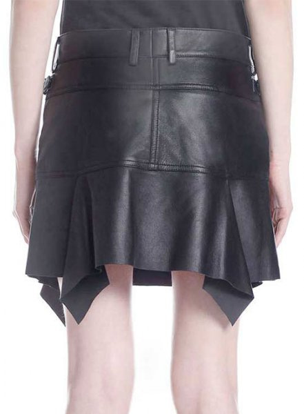 (image for) Blitz Flare Leather Skirt - # 486