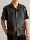 (image for) Leather Shirt Half Sleeves #1