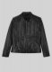 Black Leather Jacket # 230
