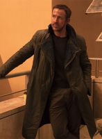 (image for) Ryan Gosling Blade Runner 2049 Leather Long Coat