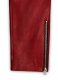 Cherry Red Electric Zipper Mono Leather Pants