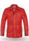 Brad Pitt Fight Club Leather Jacket