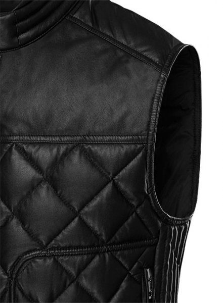 Leather Vest # 324