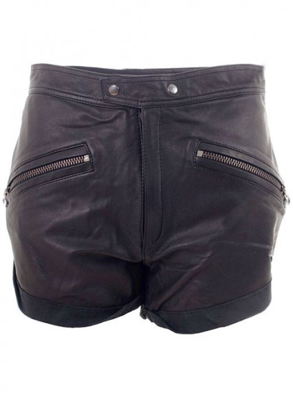(image for) Leather Cargo Shorts Style # 351