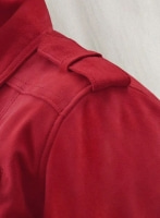 (image for) Soft Lava Red Suede Leather Jacket # 267