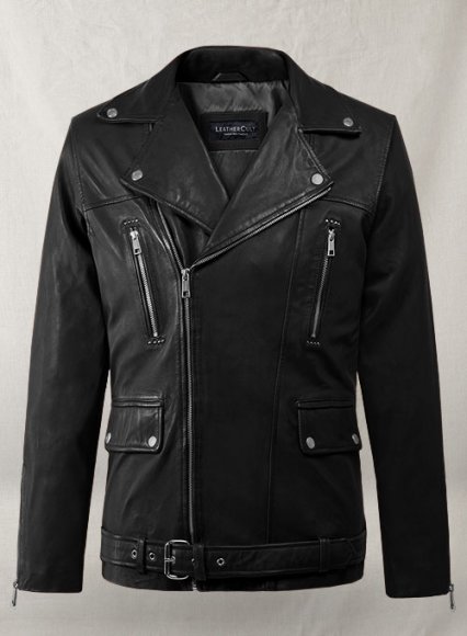 Dauntless Black Biker Leather Jacket Dauntless Black Biker Leather Jacket