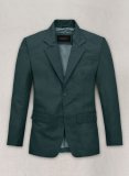 (image for) Soft Prussian Blue Leather Blazer