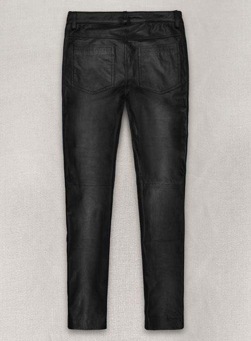 (image for) Black Leather Jeans