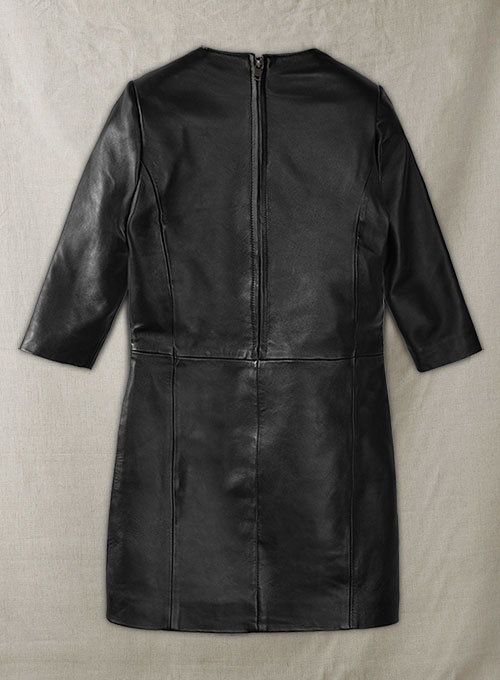 (image for) Cacoon Leather Dress - # 757 - Click Image to Close