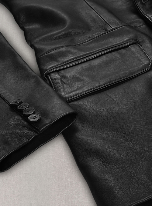 Catwalk Leather Blazer # 2 : LeatherCult: Genuine Custom Leather ...
