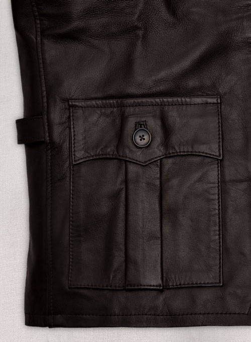 (image for) Aaron Eckhart Leather Jacket - Click Image to Close
