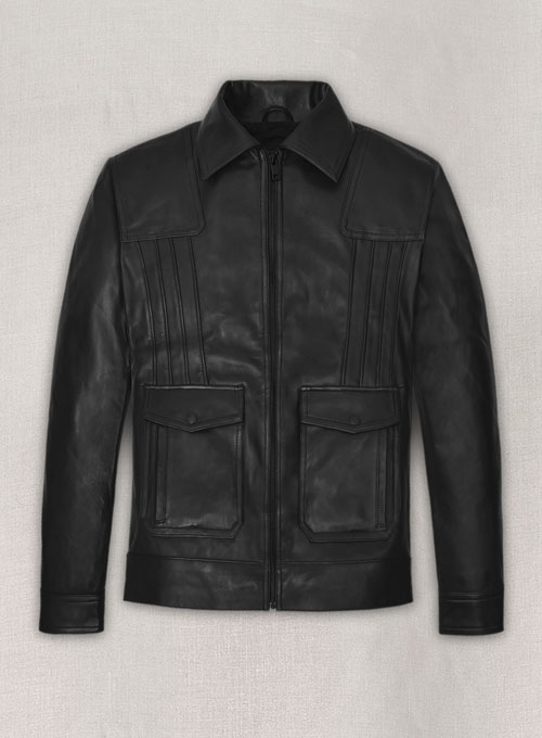 (image for) Aaron Taylor Johnson Leather Jacket - Click Image to Close