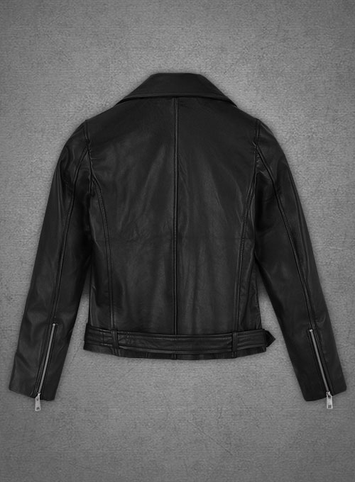 (image for) Adele Exarchopoulos Leather Jacket - Click Image to Close