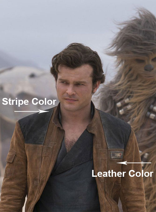 (image for) Alden Ehrenreich Solo: A Star Wars Story Leather Jacket - Click Image to Close