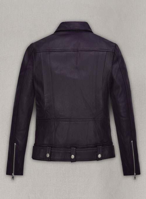 (image for) Alicia Vikander Leather Jacket - Click Image to Close