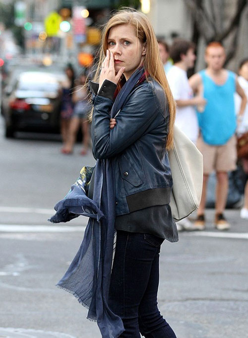 (image for) Amy Adams Leather Jacket - Click Image to Close