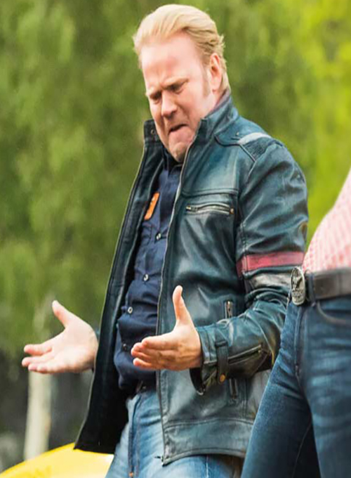 (image for) Anders Baasmo Christiansen Asphalt Burning Leather Jacket - Click Image to Close