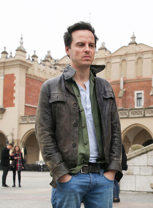 (image for) Andrew Scott Leather Jacket - Click Image to Close